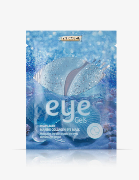 Gel Pads pour les Yeux au Collagène Marin Pearl Blue