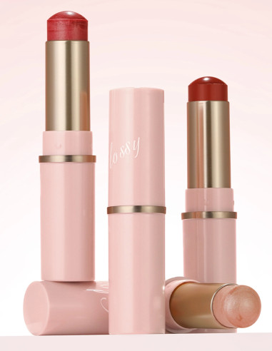 Glossy Stick : Maquillage Multi-Usage 8 Teintes Lumineuses