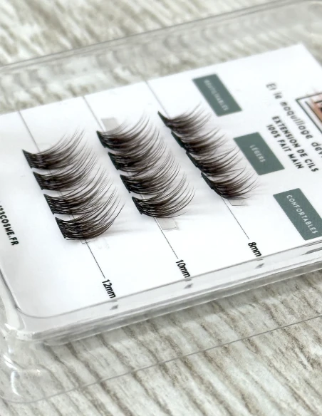 Extensions de cils pas cher courbure C– Léger & réutilisable