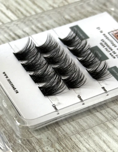 Extensions de cils NF12D C curl curl 8 - 10 - 12 mm - faux cils cat eyes