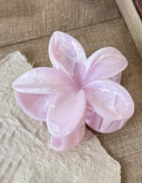 Pinces fleurs marbrées – Accessoires cheveux tendance  | 123 Cosmé