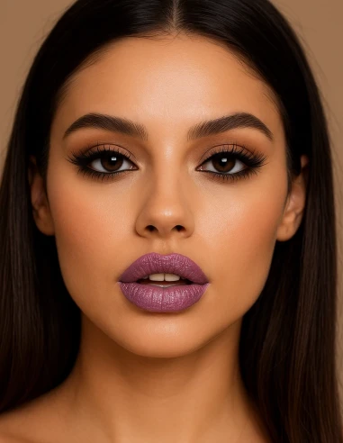 Combo à lèvres Kiss & Glow – Crayon marron rosé & Rouge à lèvres