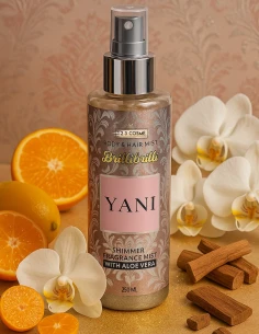 Brume YANI scintillante – Corps & cheveux à l’Aloe Vera