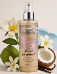 Brume de Parfum Corporel Poudre de fée - Paillettes Rose Gold