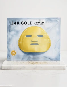 Masque visage 24K Gold Collagène – Éclat & Fermeté - 123 Cosmé