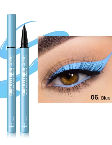 Eyeliner feutre Bleu ciel - Maquillage pas cher - 123 Cosme