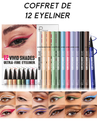Eyeliner Feutre Glide Flex Liquid – Précision & Fini Mat