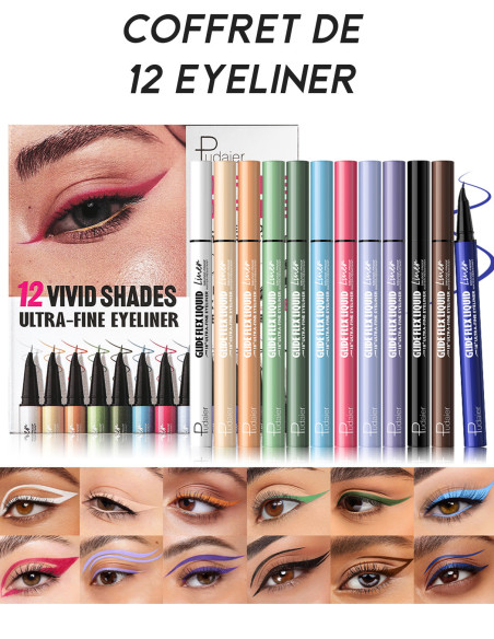 Eyeliner Feutre Glide Flex Liquid – Précision & Fini Mat