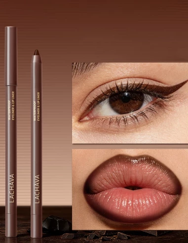 Crayon Smooth 2-en-1 Yeux & Lèvres | Mat Velours Longue Tenue