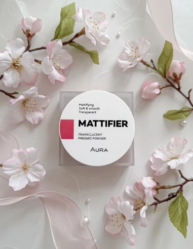 Poudre Compacte Translucide Blanche | Teint Mat & Fixé