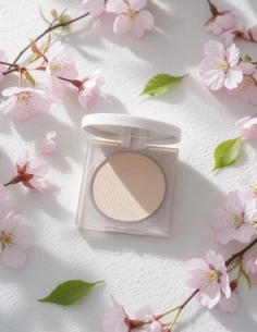 Poudre Compacte Translucide Blanche | Teint Mat & Fixé