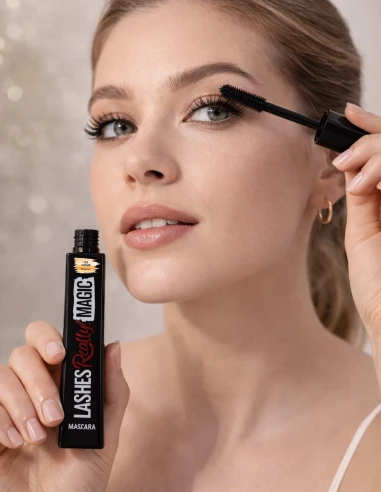 Mascara LASHES Really MAGIC : volume, longueur & waterproof