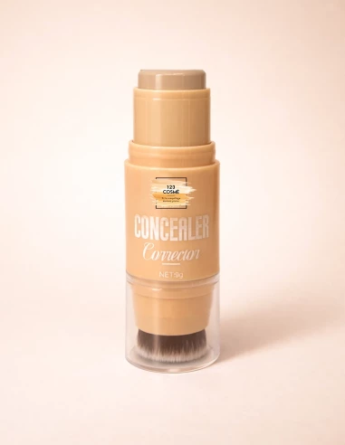 Correcteur Anti-Cernes 2-en-1 Pinceau Intégré | 123 Cosmé