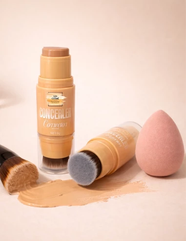 Correcteur Anti-Cernes 2-en-1 Pinceau Intégré | 123 Cosmé