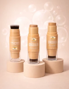 Correcteur Anti-Cernes 2-en-1 Pinceau Intégré | 123 Cosmé