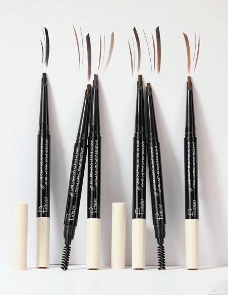 Crayon à sourcils pas cher : effet poil à poil waterproof | 6 teintes