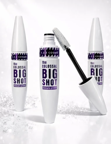 Base de Mascara Blanche Big Shot | Longueur & Épaisseur – 123 Cosmé