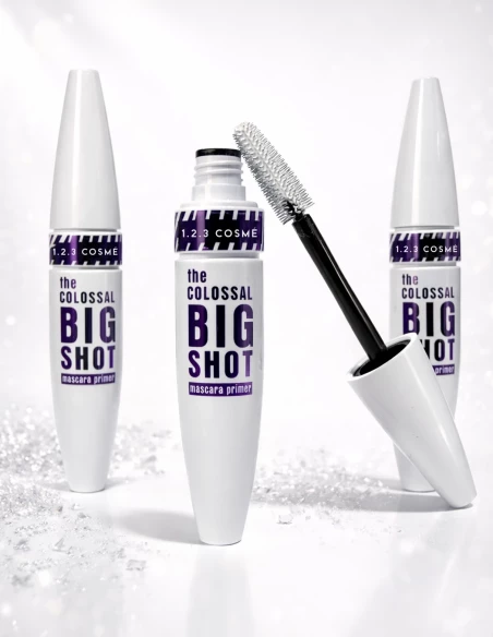 Base de Mascara Blanche Big Shot | Longueur & Épaisseur – 123 Cosmé