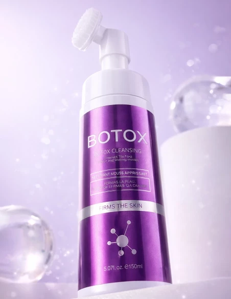 Mousse nettoyante visage Botox Collagène