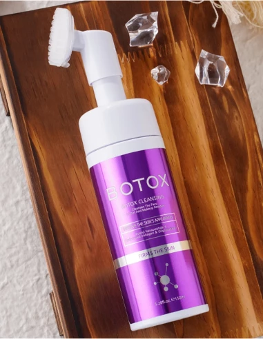 Mousse nettoyante visage Botox Collagène