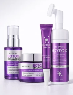 Pack Botox Collagène 4 Soins Visage Anti-Âge