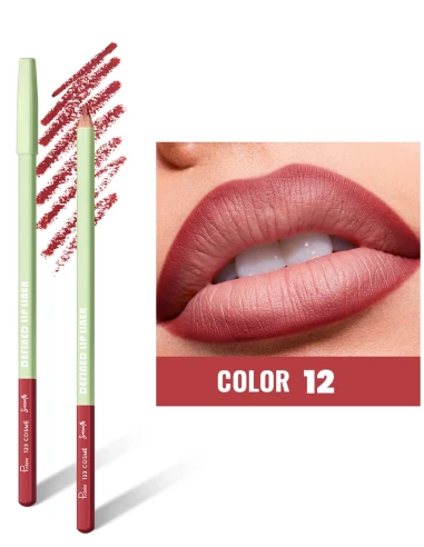 Crayon à lèvres rouge rosé profond élégant