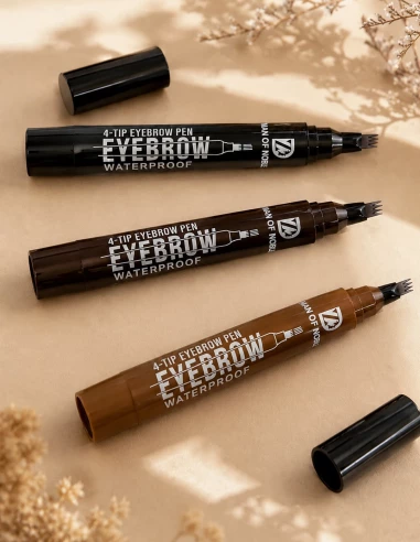 Feutre à Sourcils Microblading Waterproof | Effet Poil à Poil Naturel