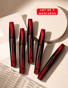 Lot de 5 macaras noir pas cher