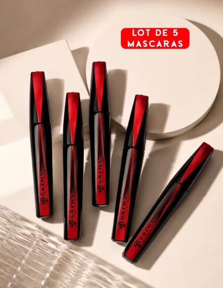 Lot de 5 macaras noir pas cher