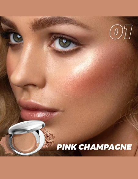 Highlighter Floating Silver Pas Cher | Illuminateur Visage Élégant