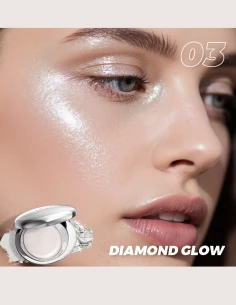 Highlighter Floating Silver Pas Cher | Illuminateur Visage Élégant 2