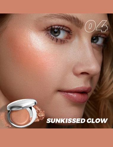 Highlighter doré Sunkissed Glow effet bonne mine