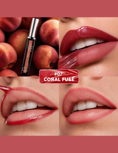 Lip Stain Peel-Off rouge brun longue durée sans transfert