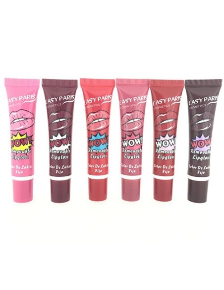 Lot de 5 gloss WOW peel off