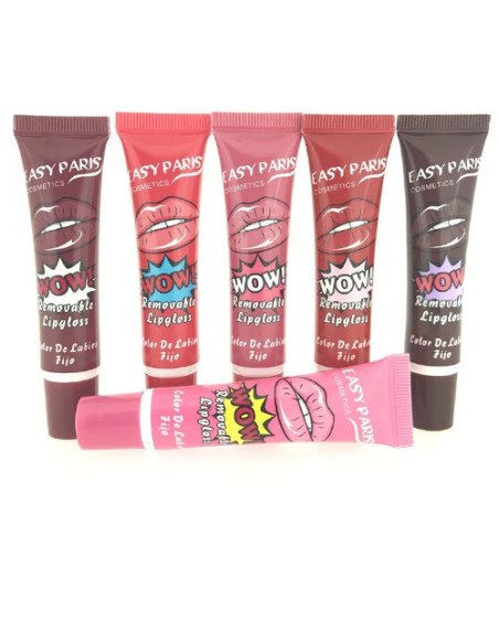 Lot de 5 gloss WOW peel off