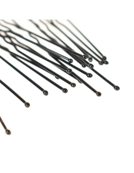 Crochets à chignons noirs