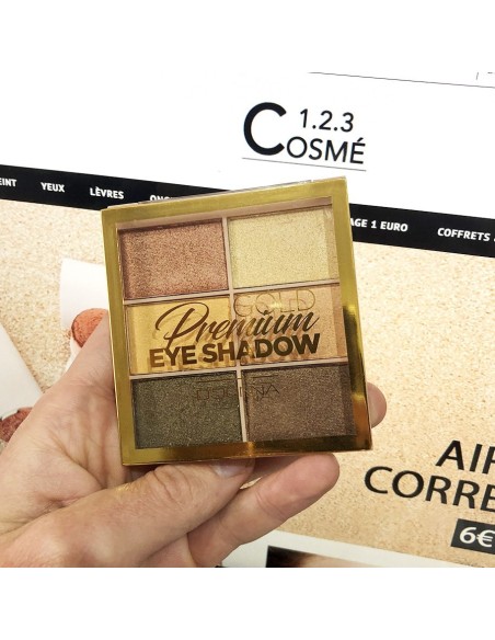 Palette Fard à paupière Gold Premium