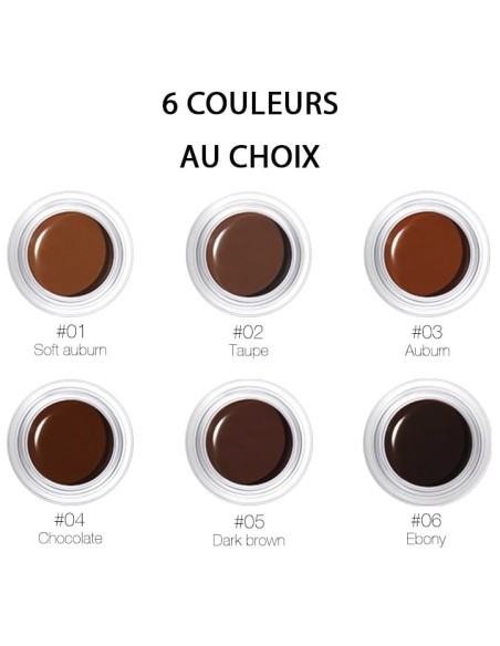 Ombres à sourcils Gel Waterproof