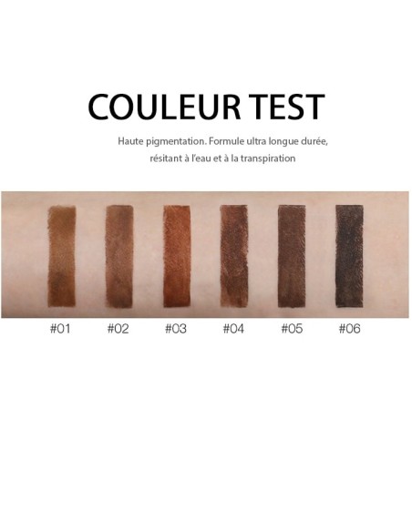 Ombres à sourcils Gel Waterproof