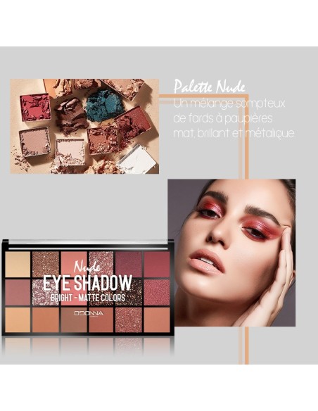 Palette Nude Matte et brillante