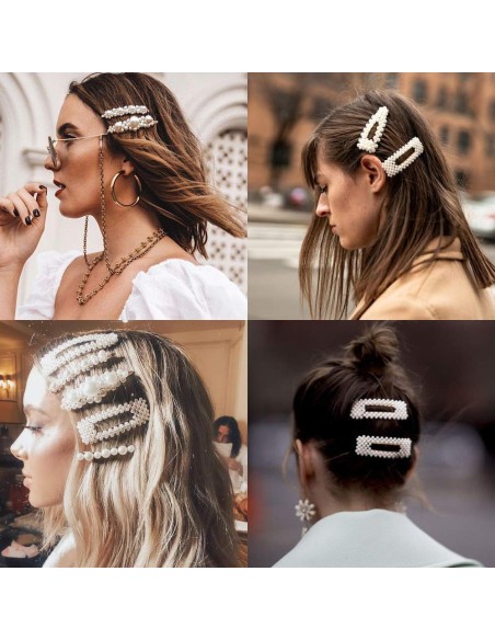 Pince Perles pour cheveux