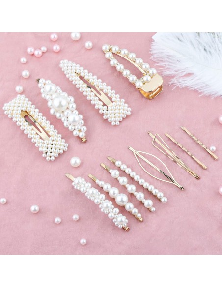 Barrettes à perles