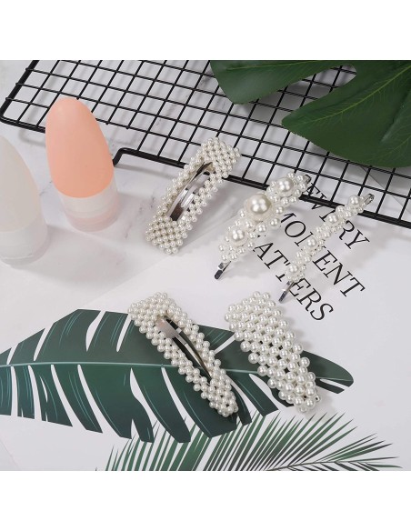 Barrettes à perles