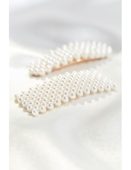 Barrettes à perles
