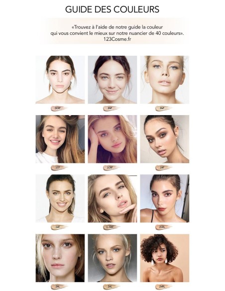 Fond de teint Fluide Pudaier