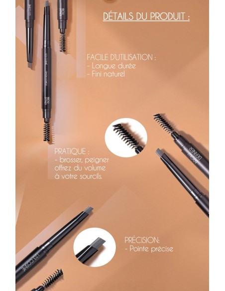Crayon à sourcils facile