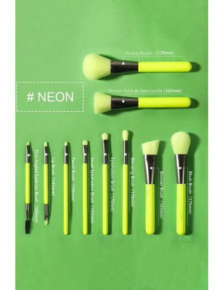 Pinceaux Fluo Jaune pas cher