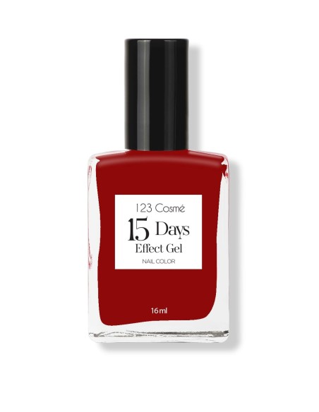 vernis effet gel bordeaux