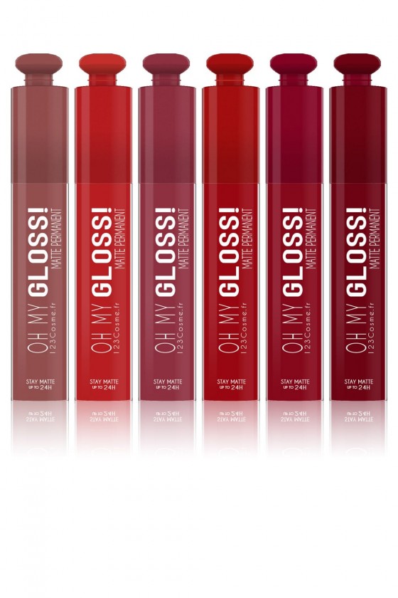 Lot de 6 Rouge à lèvres Oh My Gloss!