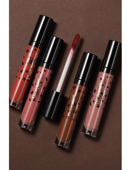 Encre à lèvres mat |6 couleurs : Nude Rouge Violet Rose|123 Cosmé